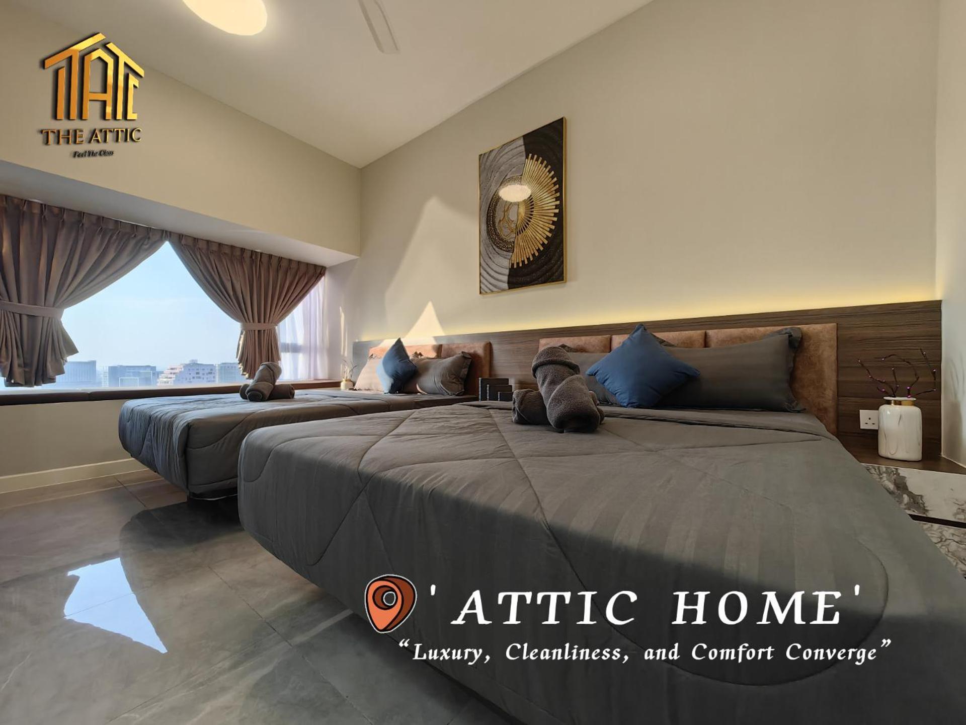 Attic Home Melaka Imperio Residence & Jonker Phòng bức ảnh